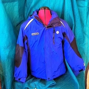 ZeroXPosur Hooded Ski Jacket sz M 10 12 Boys Youth